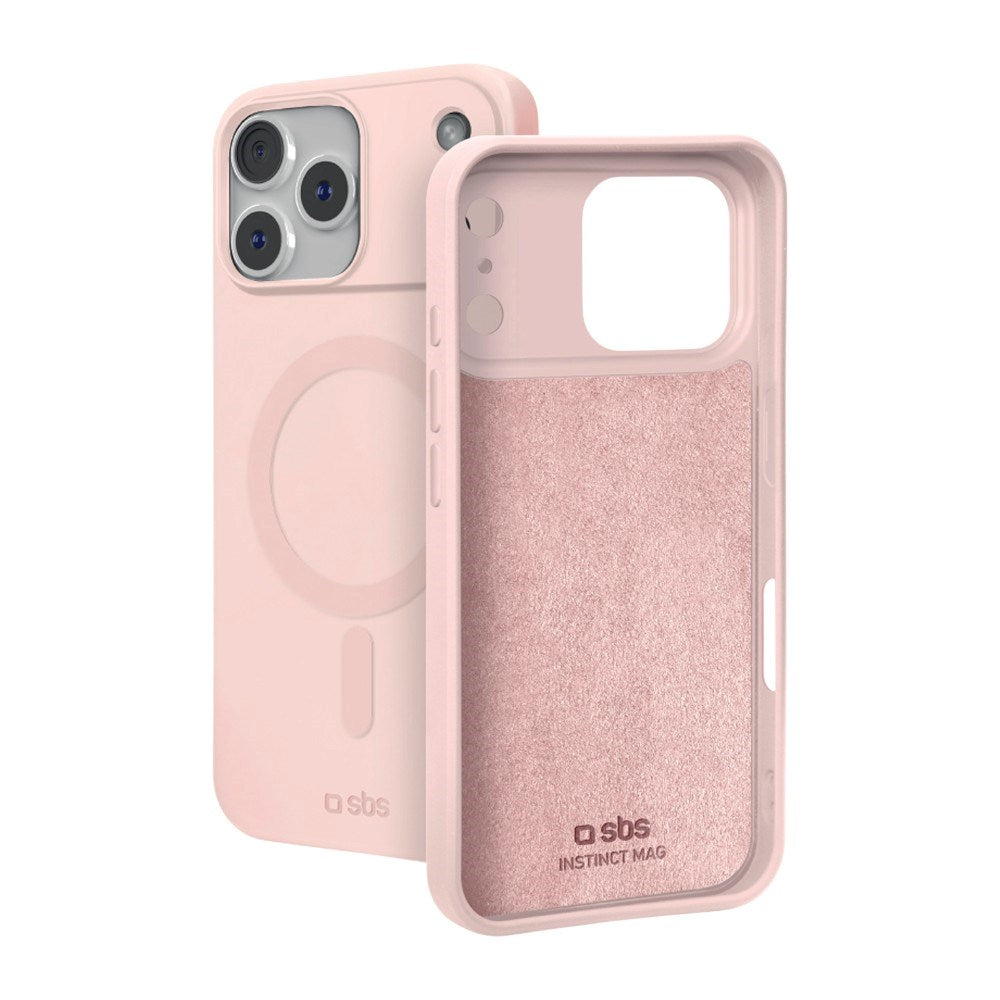 iPhone 18 Pro Max SBS Instinct Mag Deksel - MagSafe Kompatibel - Rosa