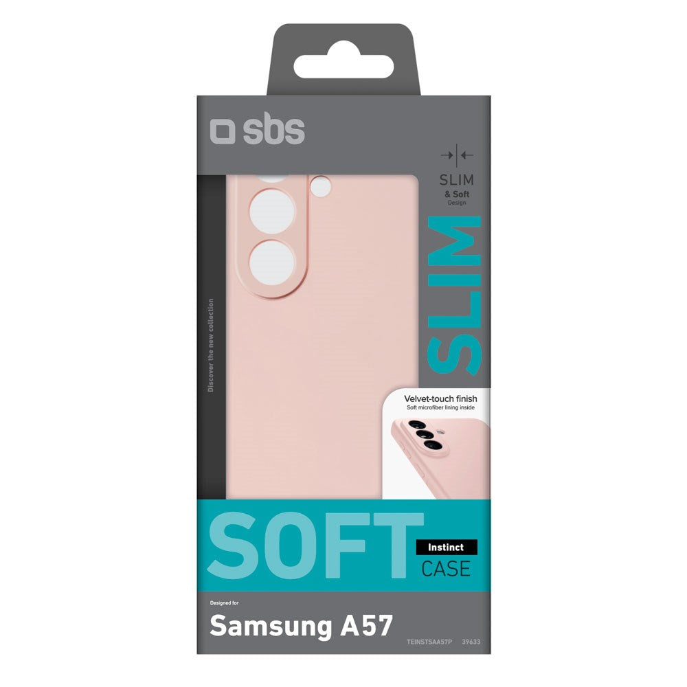 Samsung Galaxy A57 SBS Instinct Plast Deksel - Rosa