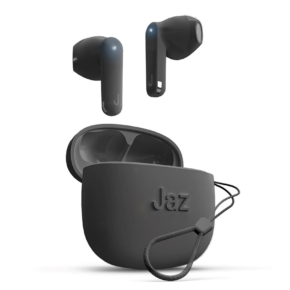 Jaz Amber True Wireless In-Ear Bluetooth Hodetelefoner med Stropp - Svart