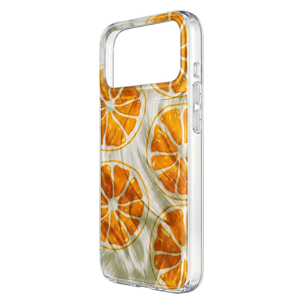 iPhone 16 TFO Ultra Trendy Sommer Deksel - Orange