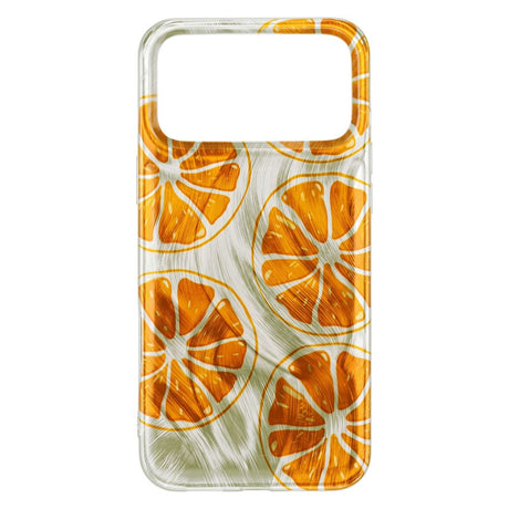 iPhone 16 TFO Ultra Trendy Sommer Deksel - Orange