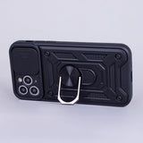 iPhone 11 Defender Bakdeksel med Magnetisk Kickstand Og Cam Slider - Svart