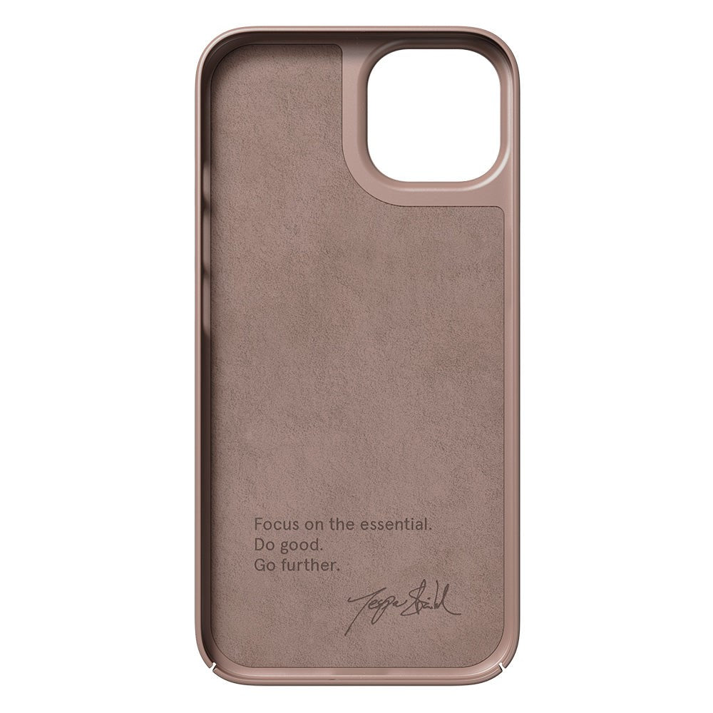 Nudient Thin Case iPhone 14 Deksel - Dusty Pink