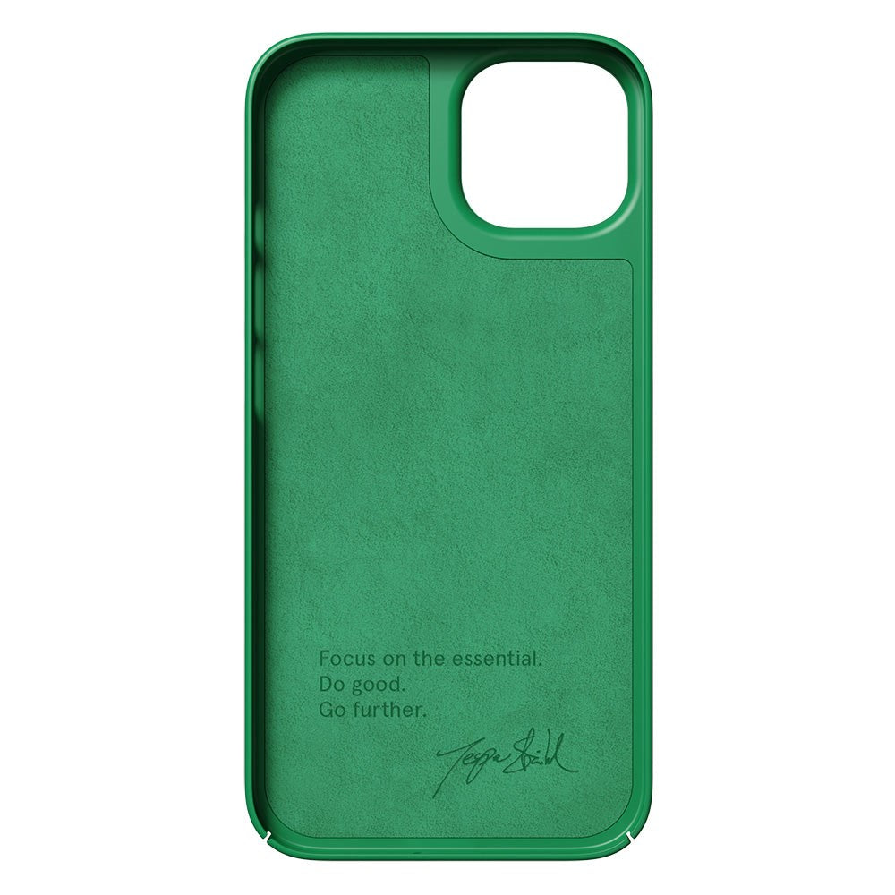 Nudient Thin Case iPhone 14 Deksel - Conda Green