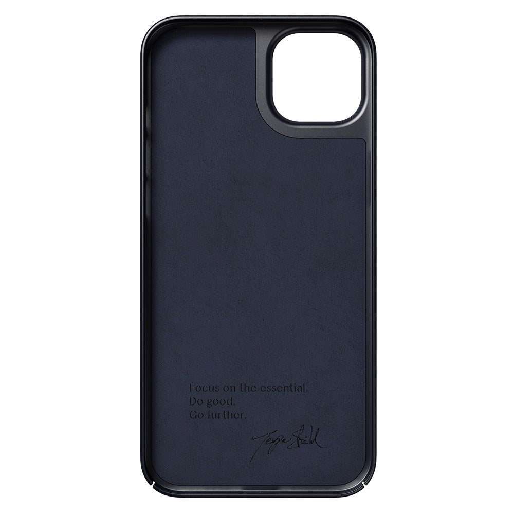 Nudient Thin Case iPhone 14 Plus Deksel - MagSafe Kompatibel - Midwinter Blue