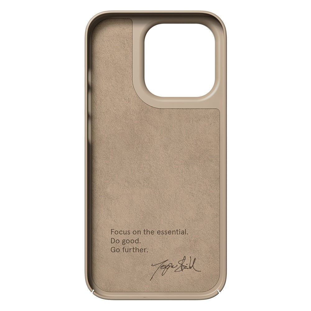 Nudient Thin Case iPhone 14 Pro Deksel - Clay Beige