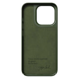 Nudient Thin Case iPhone 14 Pro Deksel - MagSafe Kompatibel - Pine Green