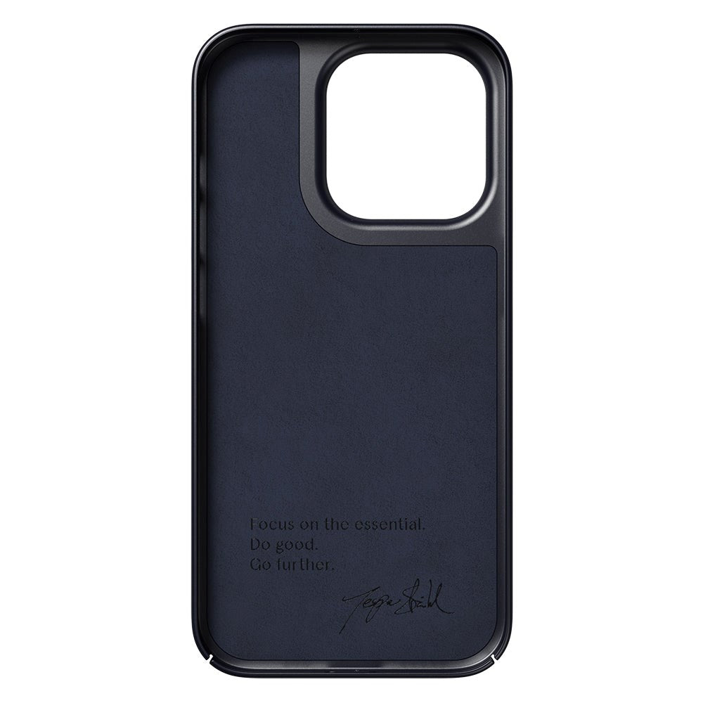 Nudient Thin Case iPhone 14 Pro Deksel - Midwinter Blue