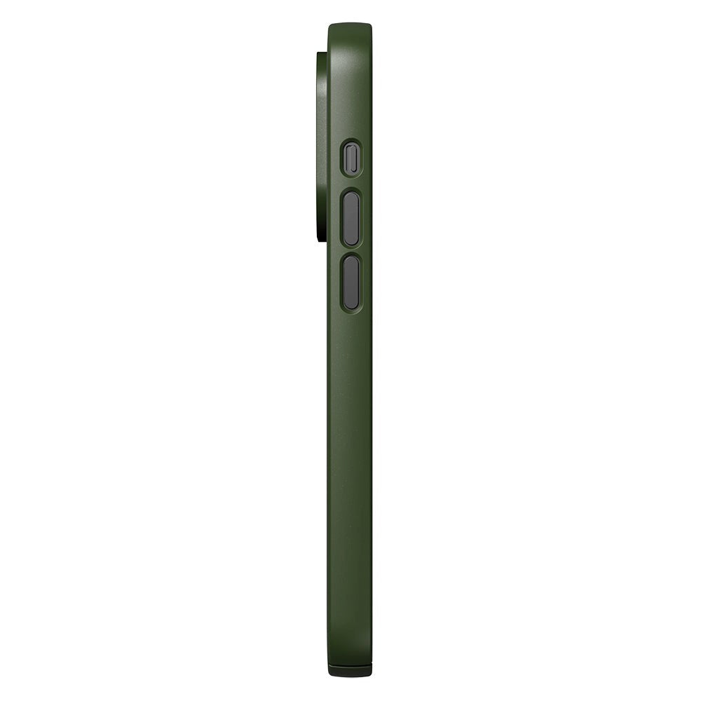 Nudient Thin Case iPhone 14 Pro Deksel - MagSafe Kompatibel - Pine Green