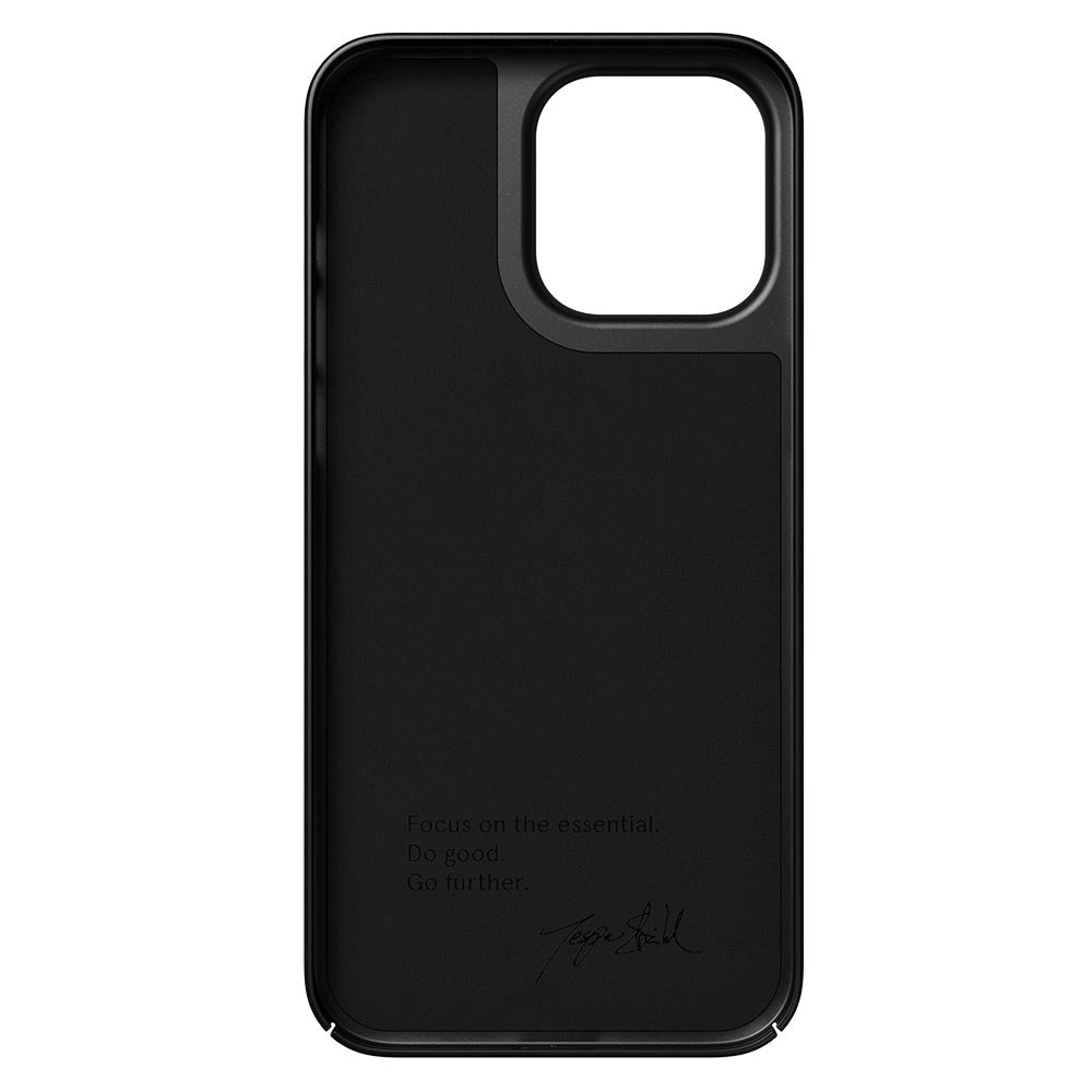 Nudient Thin Case iPhone 14 Pro Max Deksel - MagSafe Kompatibel - Ink Black