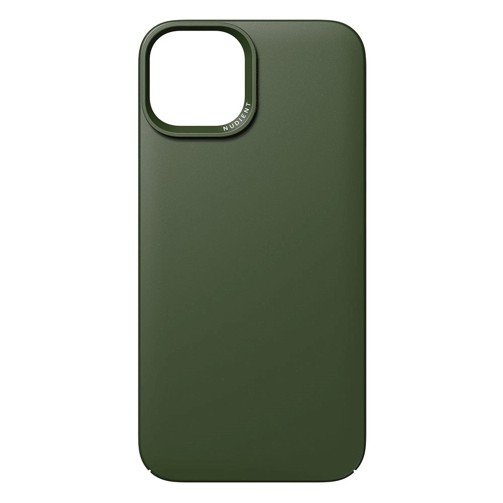 Nudient Thin Case iPhone 14 Deksel - MagSafe Kompatibel - Pine Green