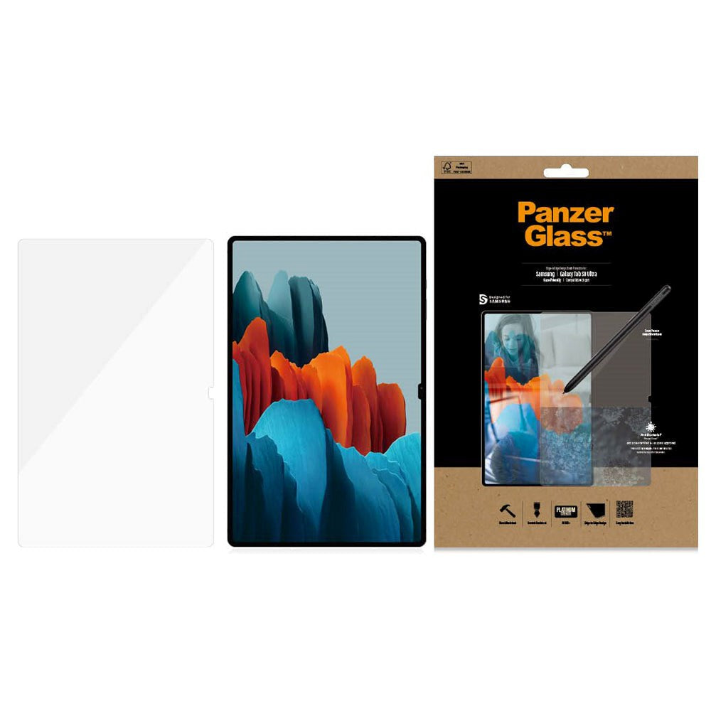 Samsung Galaxy Z Fold5 (5G) PanzerGlass PicturePerfect - Kamerabeskyttelsesglas - Platinum Strength - Gjennomsiktig / Svart