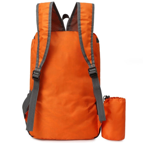 Vannavstøtende 20L Nylon Ryggsekk (42 x 28cm) - Oransje