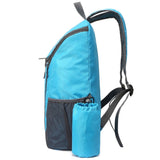 Vannavstøtende 20L Nylon Ryggsekk (42 x 28cm) - Lys Blå