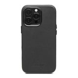iPhone 13 Pro Trunk Ekte Skinn Deksel - Svart