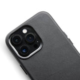 iPhone 13 Pro Trunk Ekte Skinn Deksel - Svart