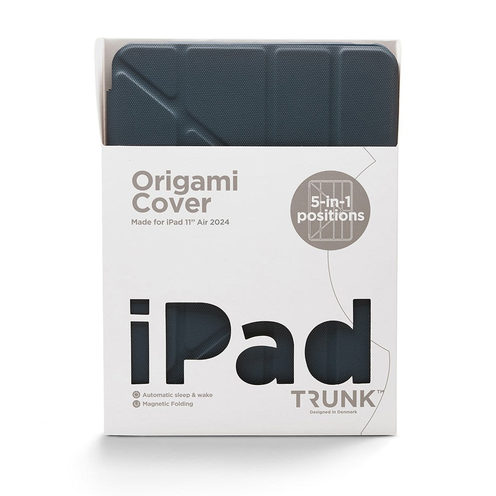 Trunk iPad Air 11" (2025 / 2024) Origami Flip Deksel - Midnight Blue