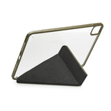 Trunk iPad Pro 11" (2025 / 2024) Origami Flip Deksel - Dark Olive
