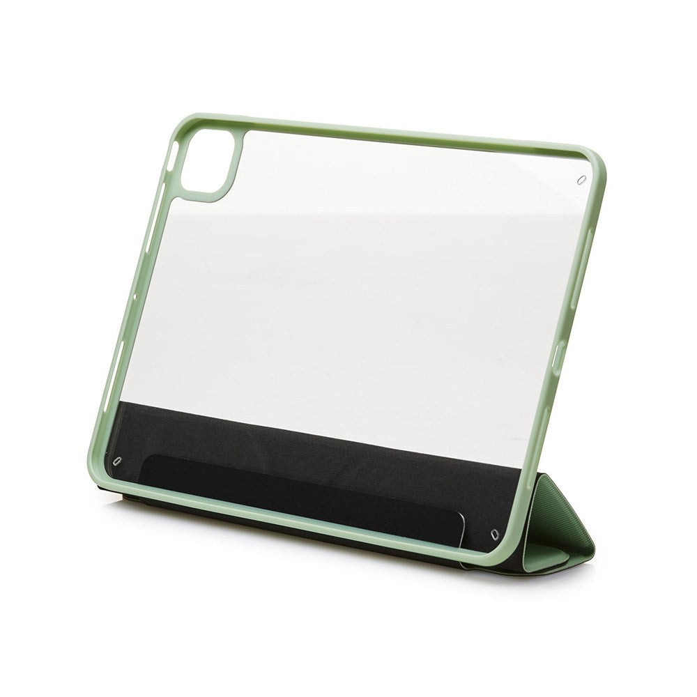 Trunk iPad Pro 11" (2025 / 2024) Origami Flip Deksel - Lime Swirl