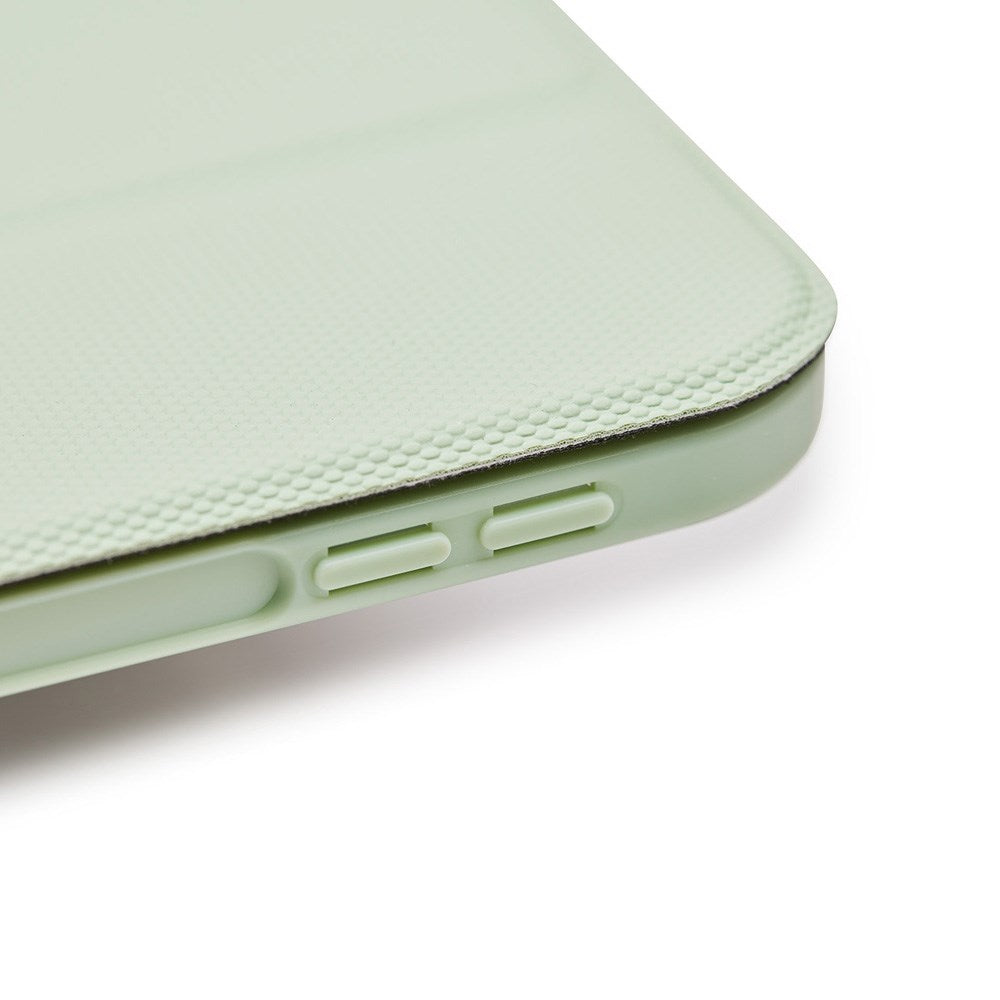 Trunk iPad Pro 11" (2025 / 2024) Origami Flip Deksel - Lime Swirl