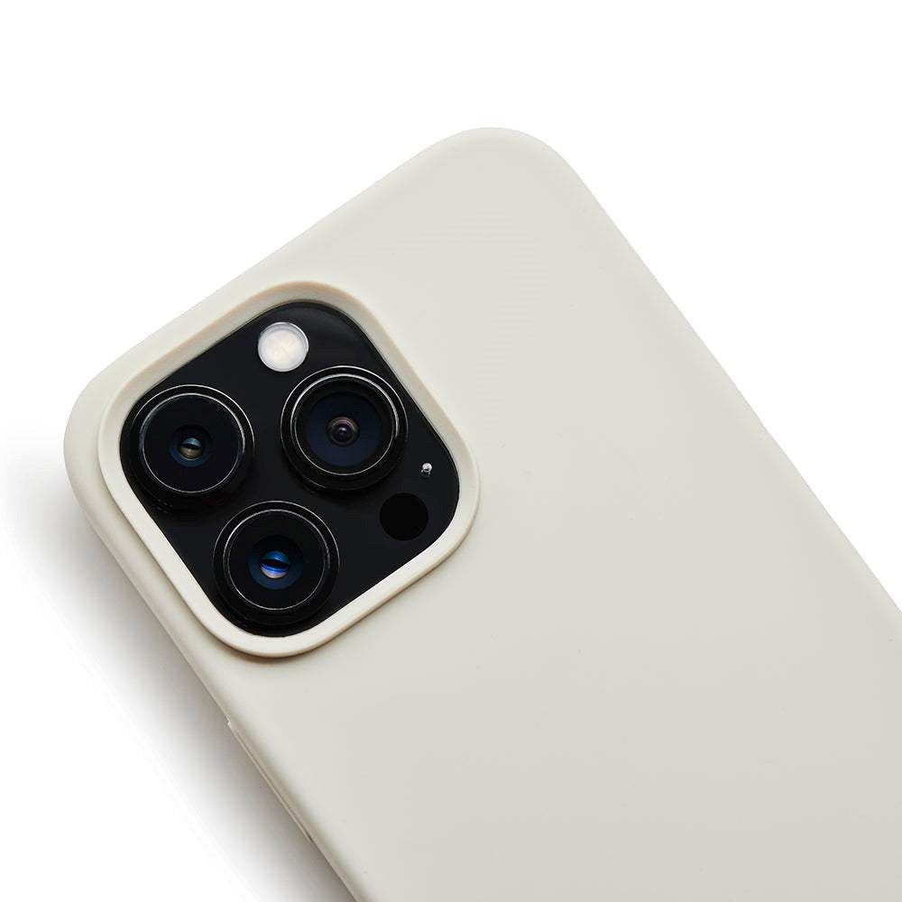 iPhone 13 Pro Trunk Silikon Deksel - Creme