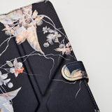 Trunk Universelt Flip Deksel (24.5 x 17.5 x 1 cm) - Black Flower