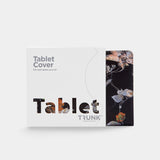 Trunk Universelt Flip Deksel (24.5 x 17.5 x 1 cm) - Black Flower