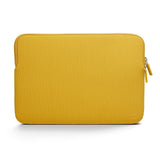 TRUNK 14" MacBook Pro Ribbed Velvet Sleeve - Gul