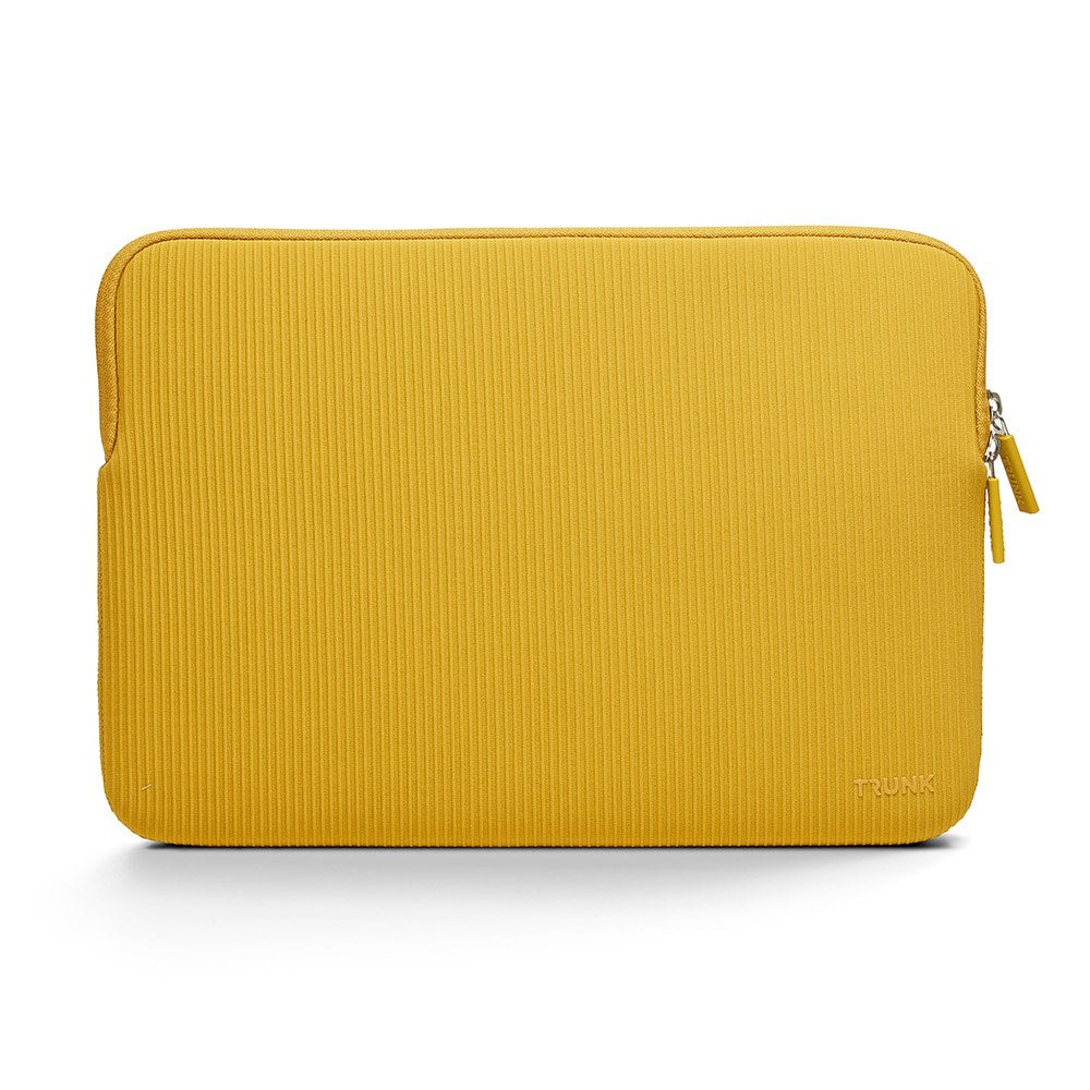 Trunk Neopren Sleeve for MacBook og Bærbar PC 13" med Riflet Design (32 x 22,5 x 2 cm) - Sunflower