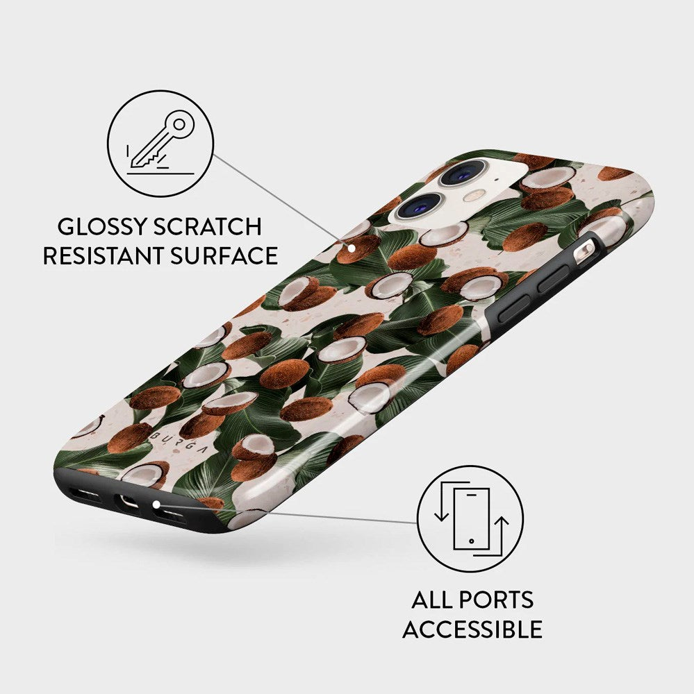 Burga iPhone 11 Tough Fashion Deksel - Coconut Crush