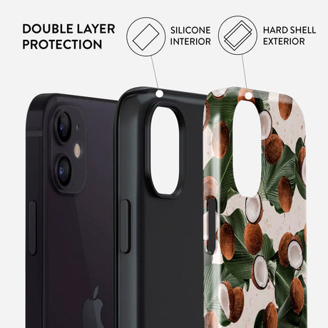 Burga iPhone 12 / 12 Pro Tough Fashion Deksel - Coconut Crush