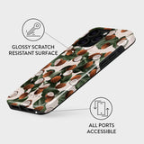 Burga iPhone 15 Pro Tough Fashion Deksel - Coconut Crush