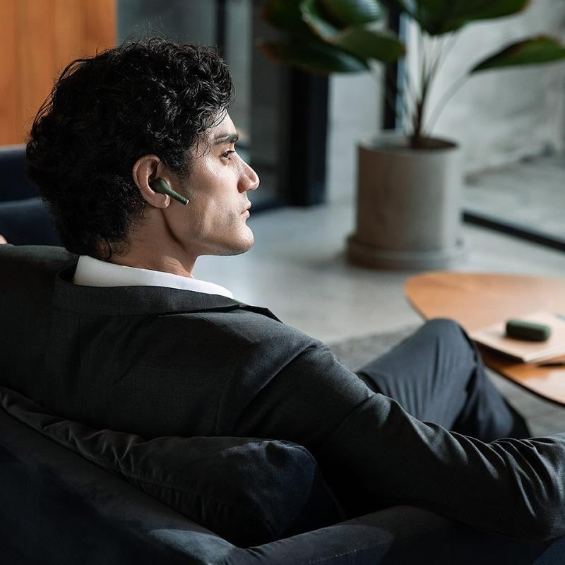 Defunc TRUE GO SLIM Trådløs In-ear Hodetelefon med Mikrofon - Hvit