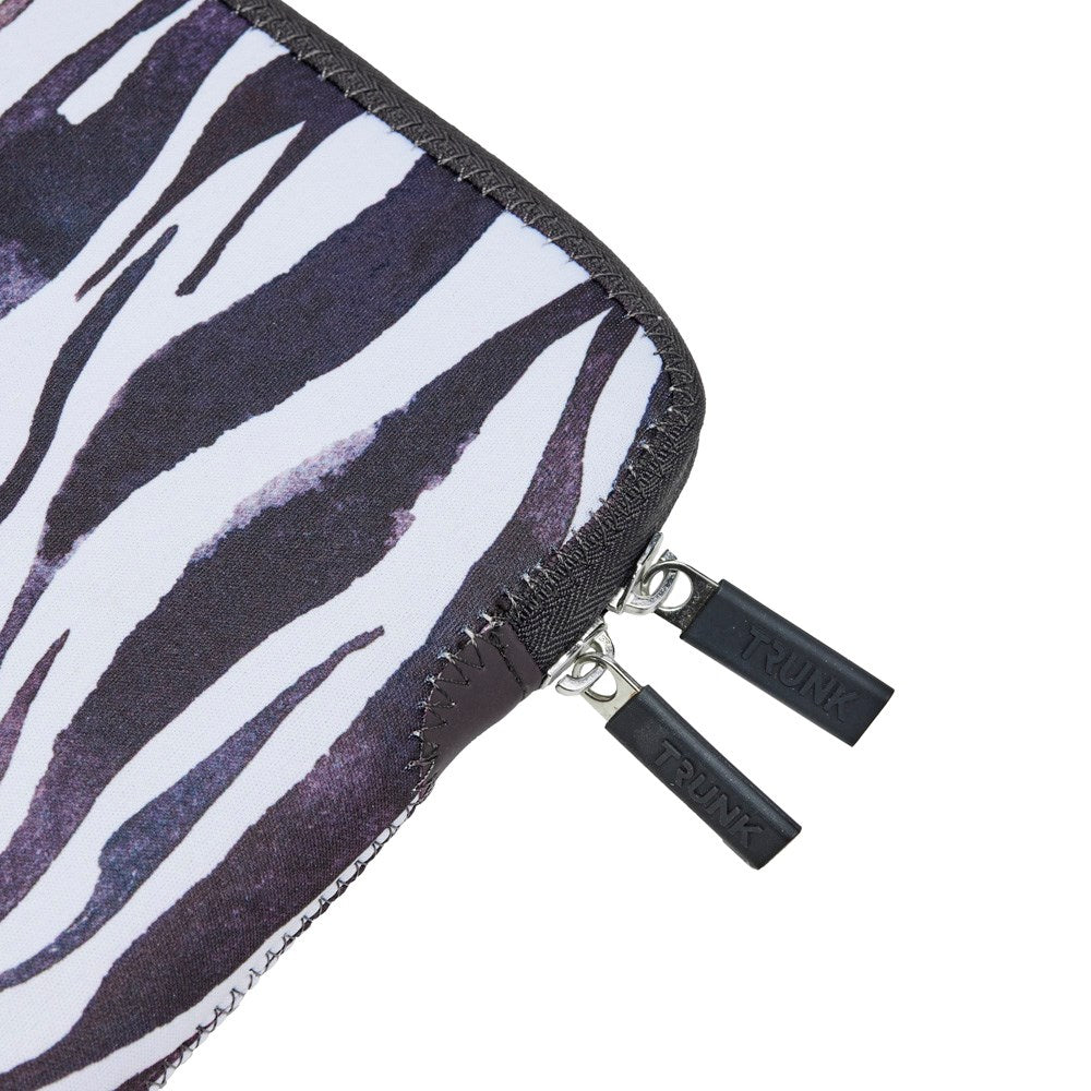 Trunk Neoprene Sleeve for MacBook 13" (30.5 x 21.5 x 1.5 cm) - Zebra