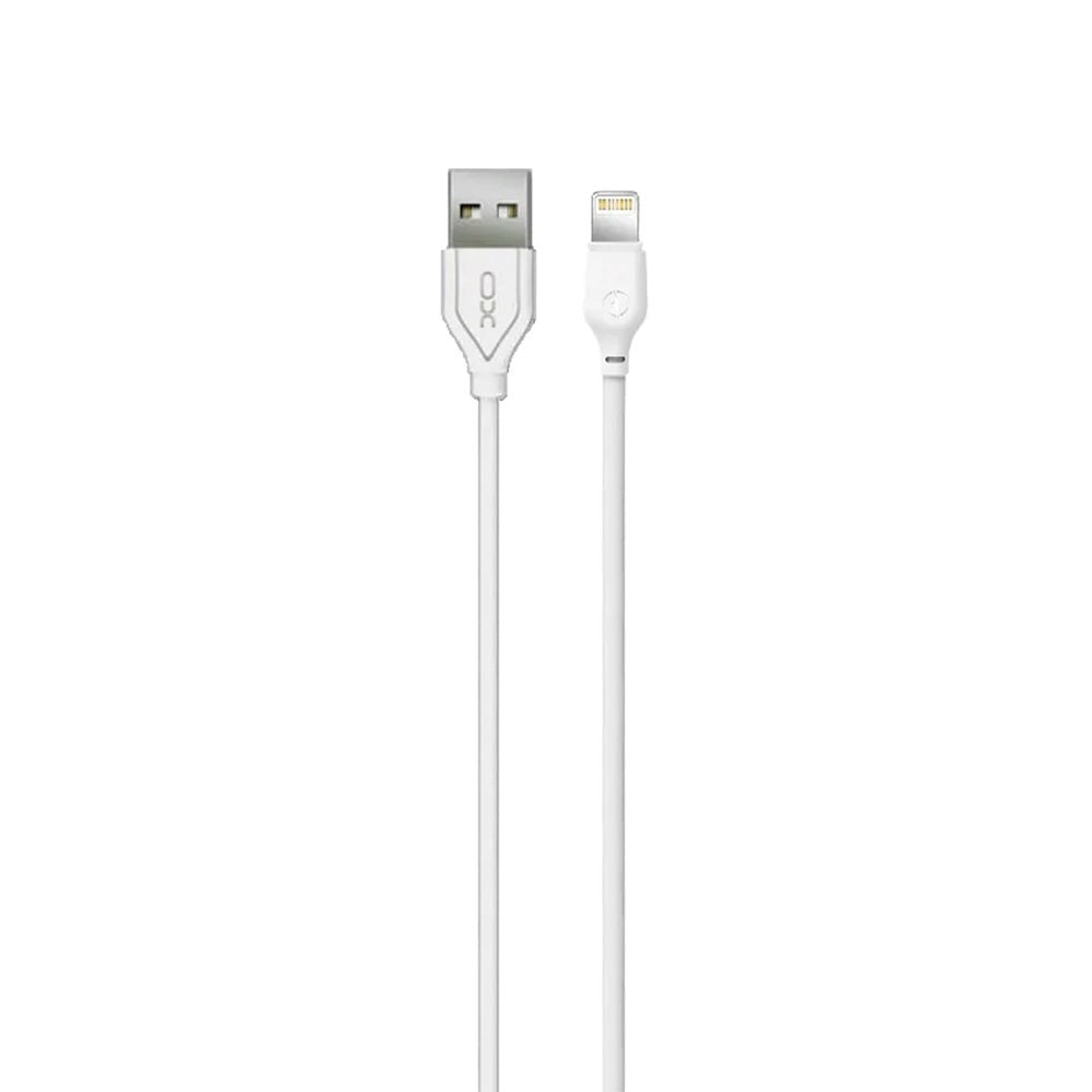 XO USB-A til Lightning-Kabel 1 Meter - Hvit