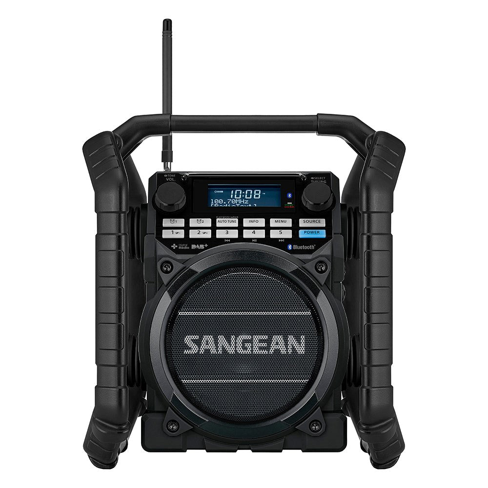 SANGEAN Utility 40 Plus Bluetooth Høyttaler og Radio - Svart