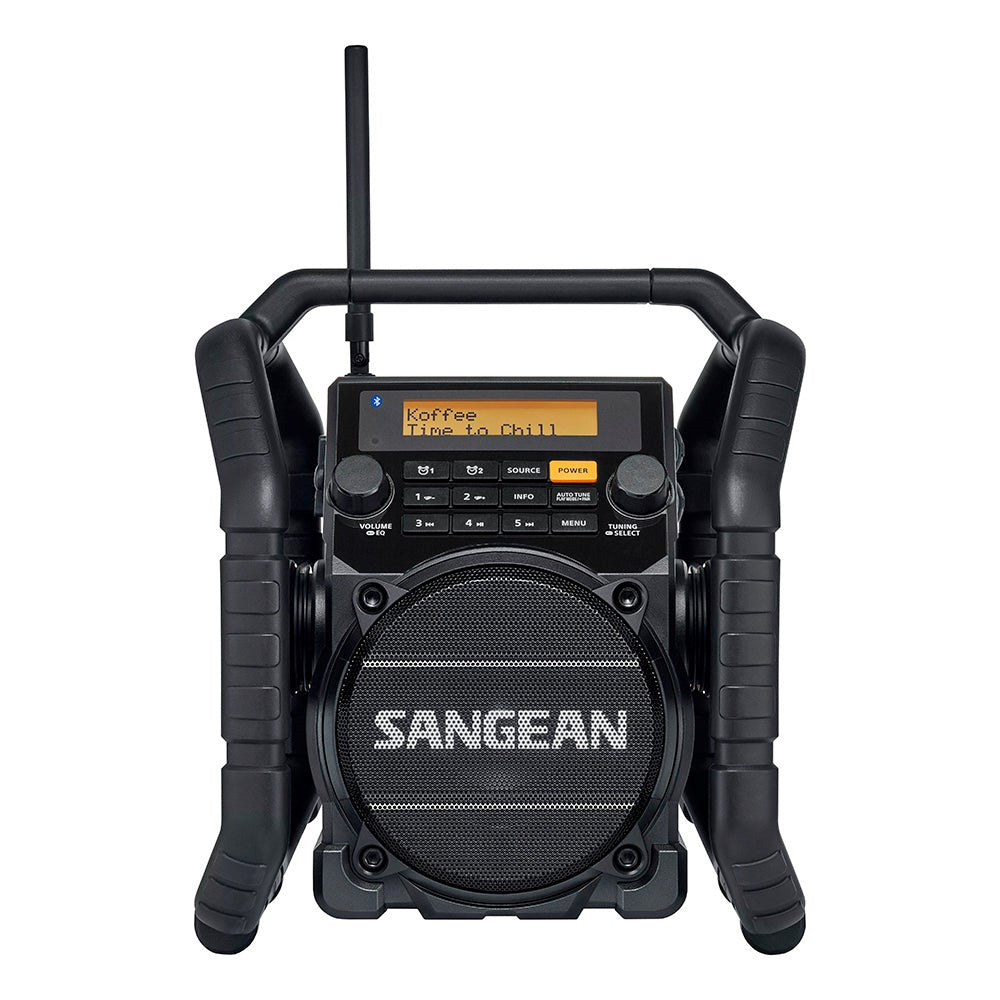 SANGEAN Utility 50 Bluetooth Høyttaler og Radio - Svart