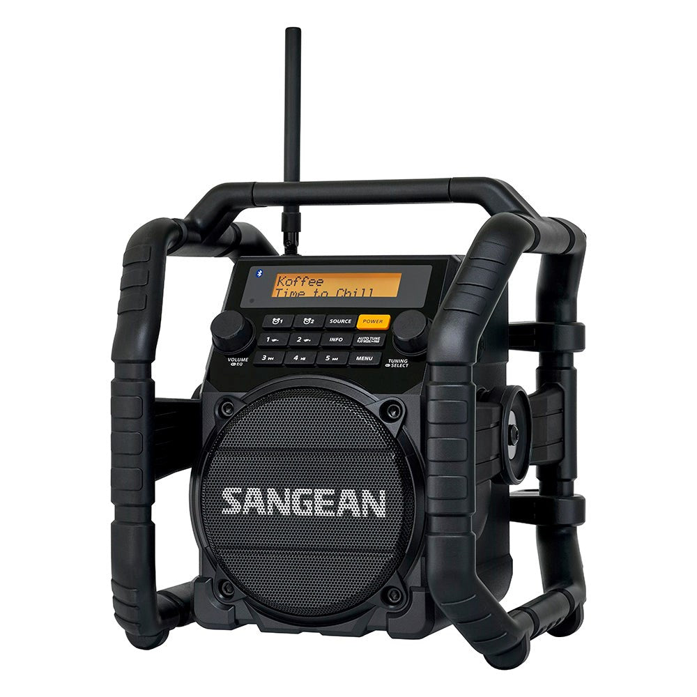 SANGEAN Utility 50 Bluetooth Høyttaler og Radio - Svart