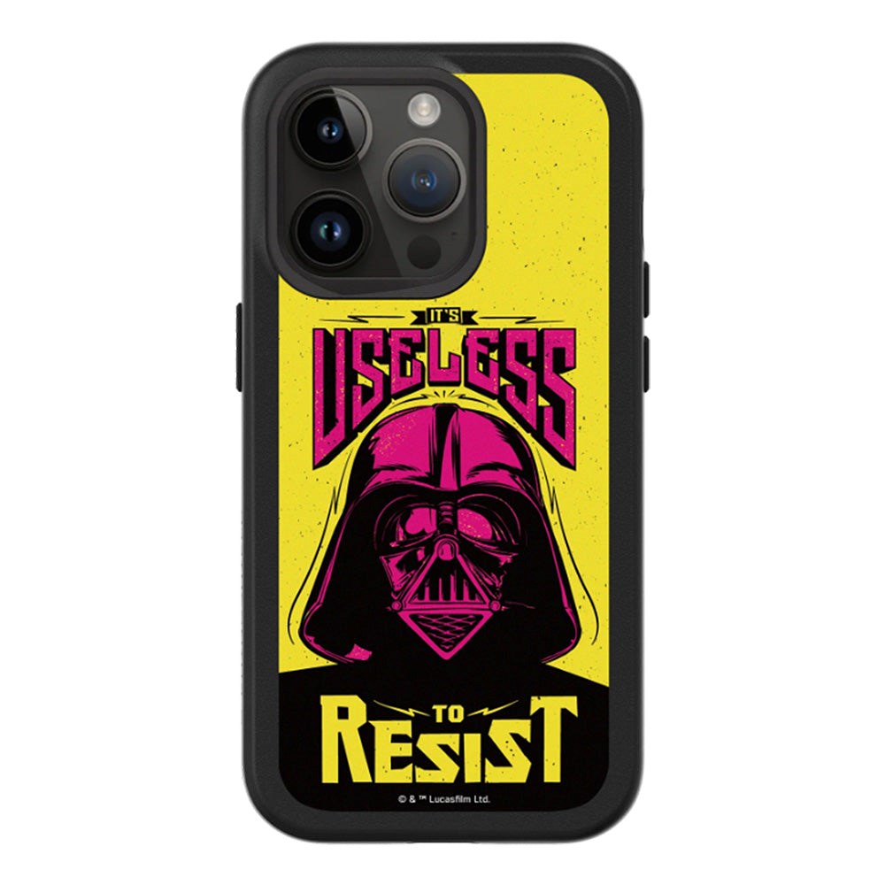 iPhone 14 Pro RhinoShield SolidSuit Håndverker Deksel med Star Wars - Darth Vader - Useless To Resist