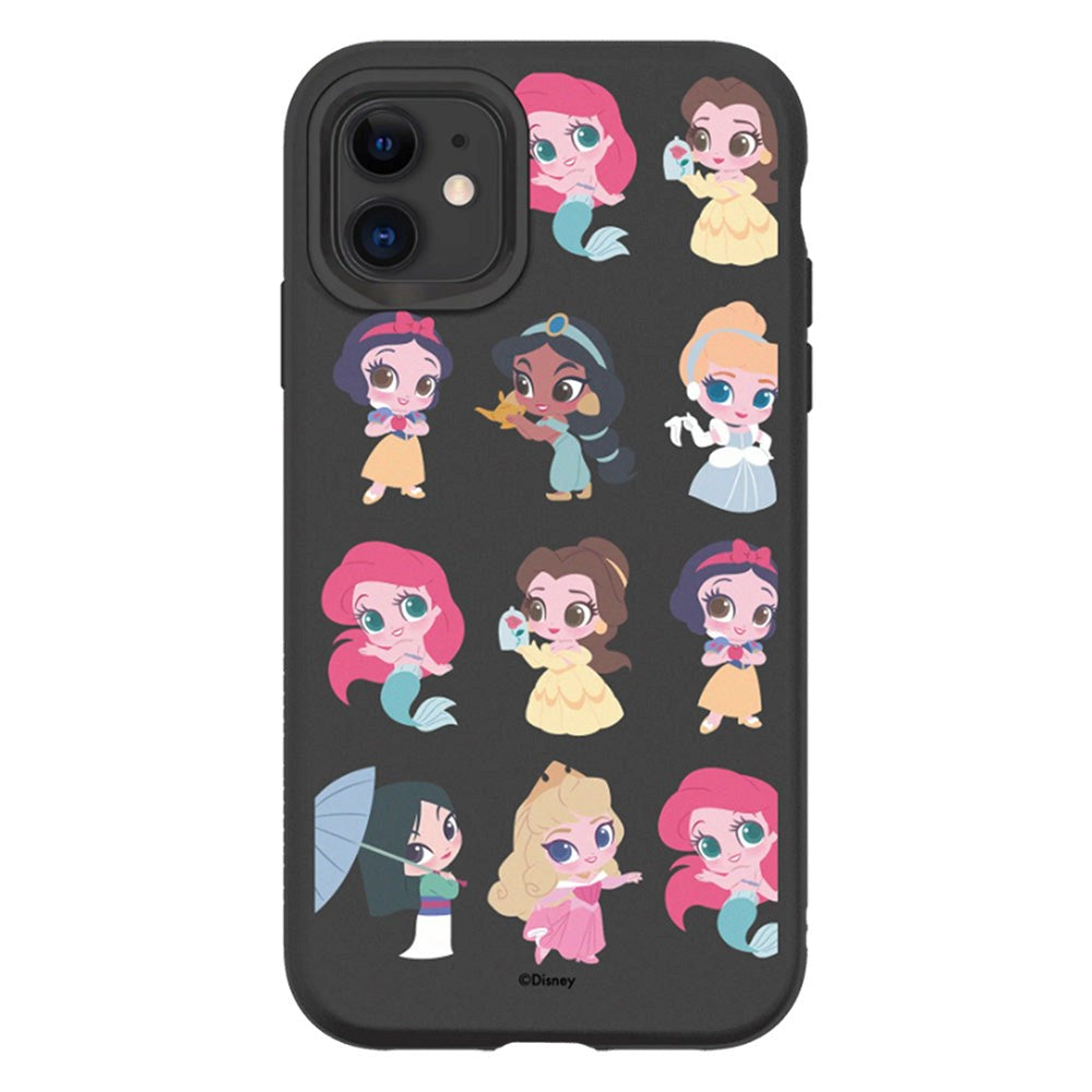 iPhone 11 RhinoShield SolidSuit Håndverker Deksel med Disney Princess - Chibi Style