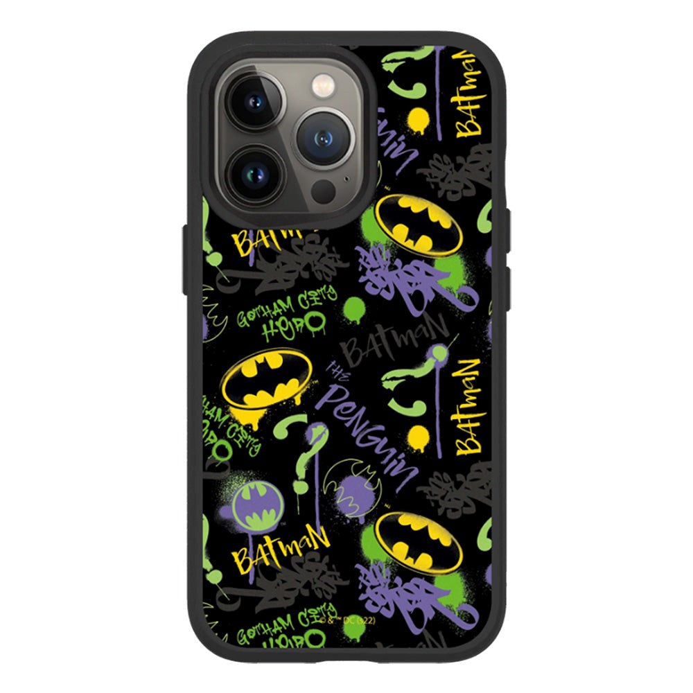 iPhone 13 Pro RhinoShield SolidSuit Håndverker Deksel med Batman - Supervillains & Batman