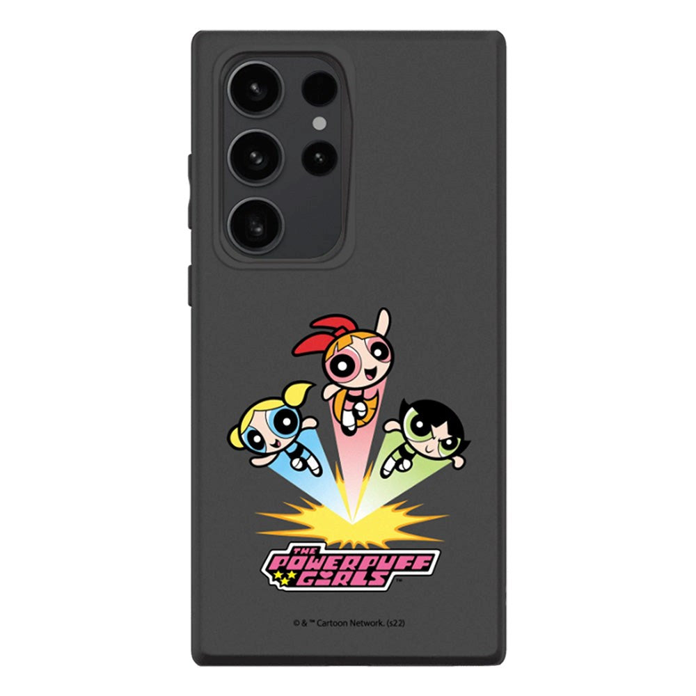 Samsung Galaxy S23 Ultra RhinoShield SolidSuit Håndverker Deksel med The Powerpuff Girls - Fly High