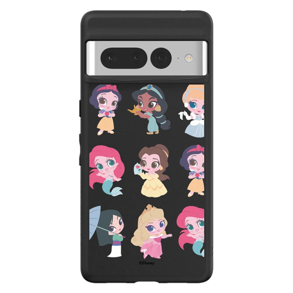 Google Pixel 7 Pro RhinoShield SolidSuit Håndverker Deksel med Disney Princess - Chibi Style