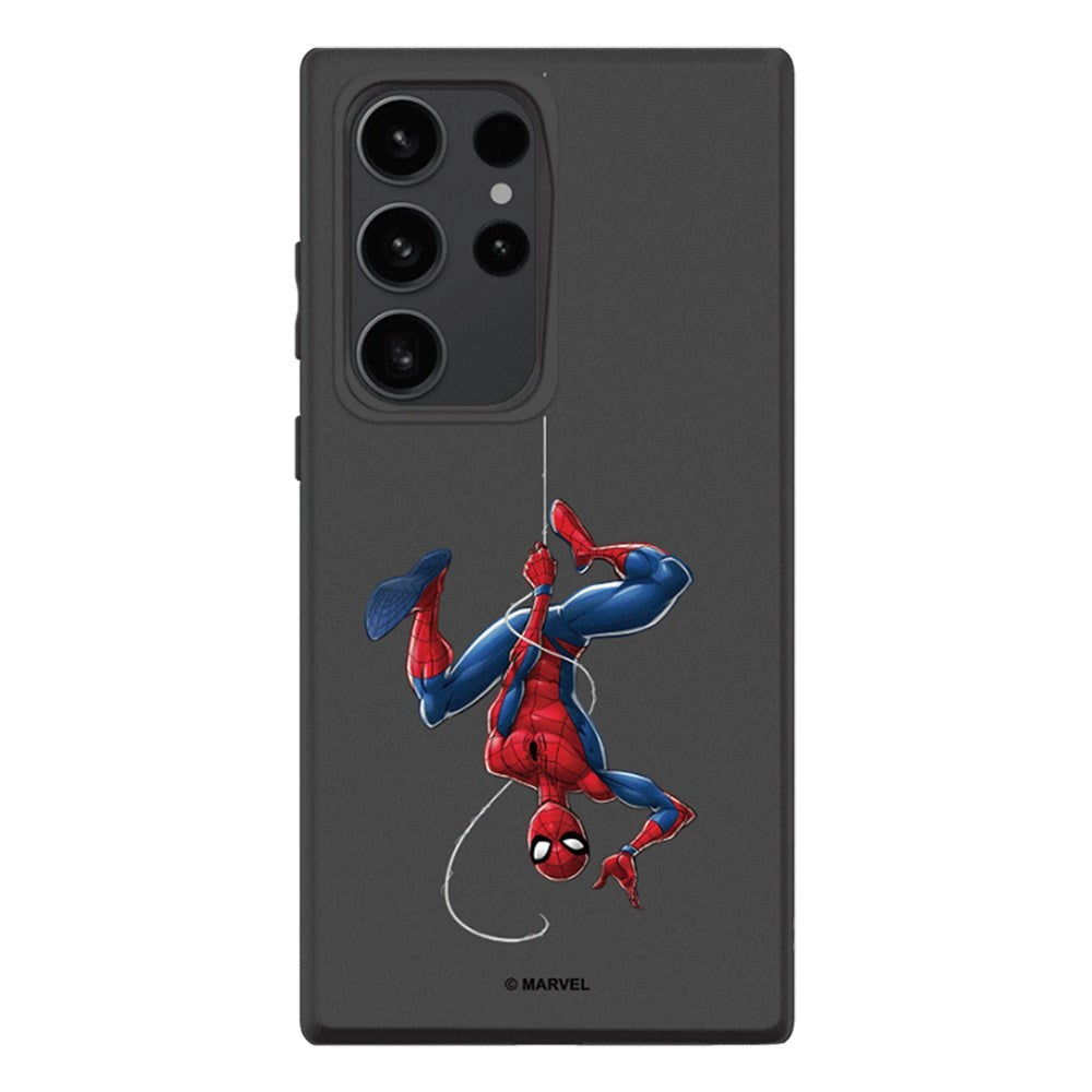 Samsung Galaxy S23 Ultra RhinoShield SolidSuit Håndverker Deksel med Marvel - Spider-man Upside Down