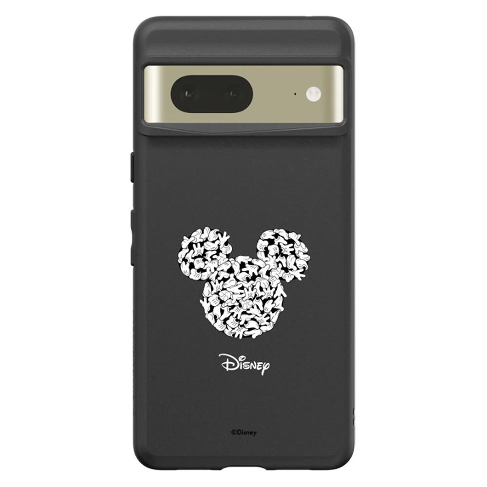 Google Pixel 7 RhinoShield SolidSuit Håndverker Deksel m. Mickey and Friends - Mickey Logo