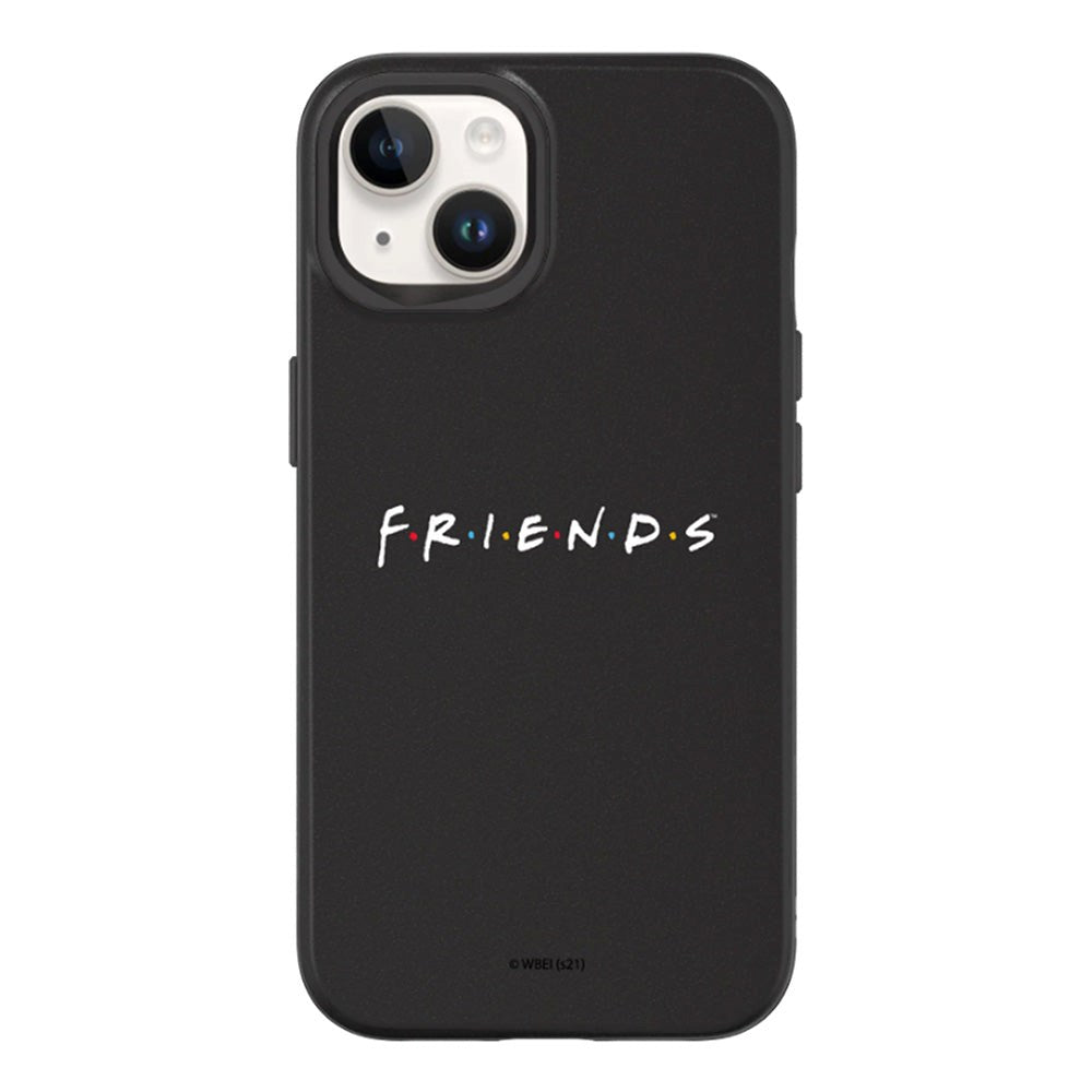 iPhone 13 RhinoShield SolidSuit Håndverker Deksel med Friends - White Friends Logo