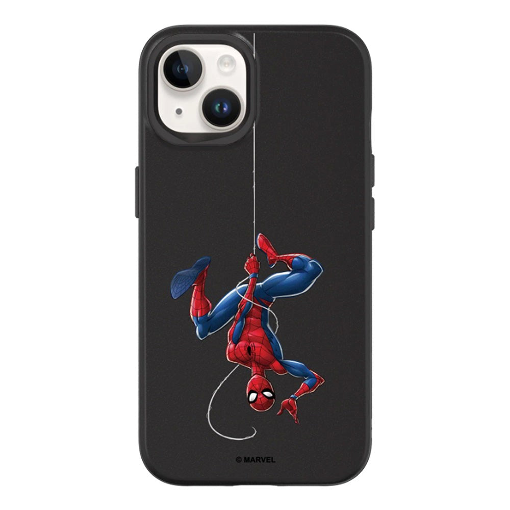 iPhone 14 / 13 RhinoShield SolidSuit Håndverker Deksel med Marvel - Spider-man Upside Down