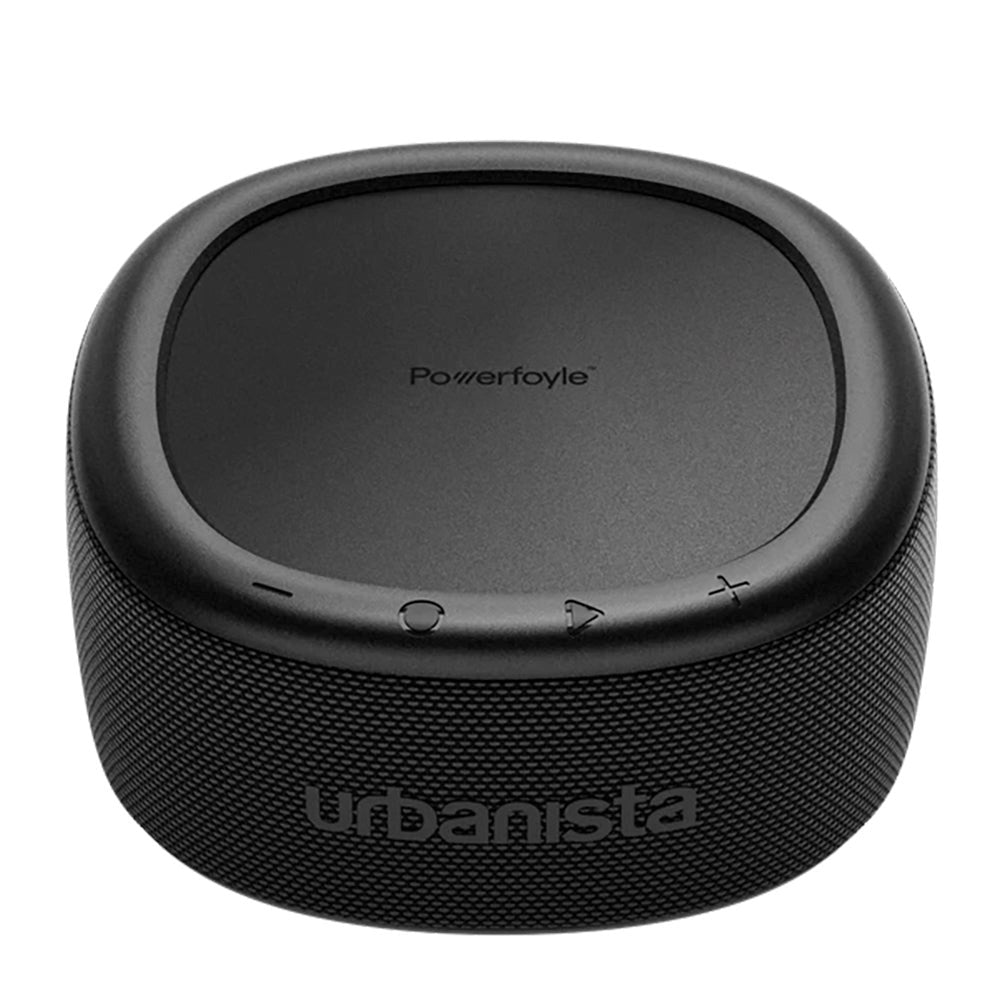 Urbanista Malibu Trådløs Bluetooth-Høyttaler med Solcellelading - Midnight Black