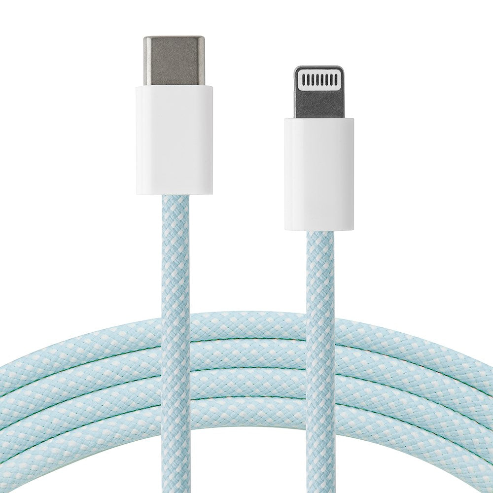 Xceed Braided USB-C til Lightning Kabel PD 60W - 1m - Blå