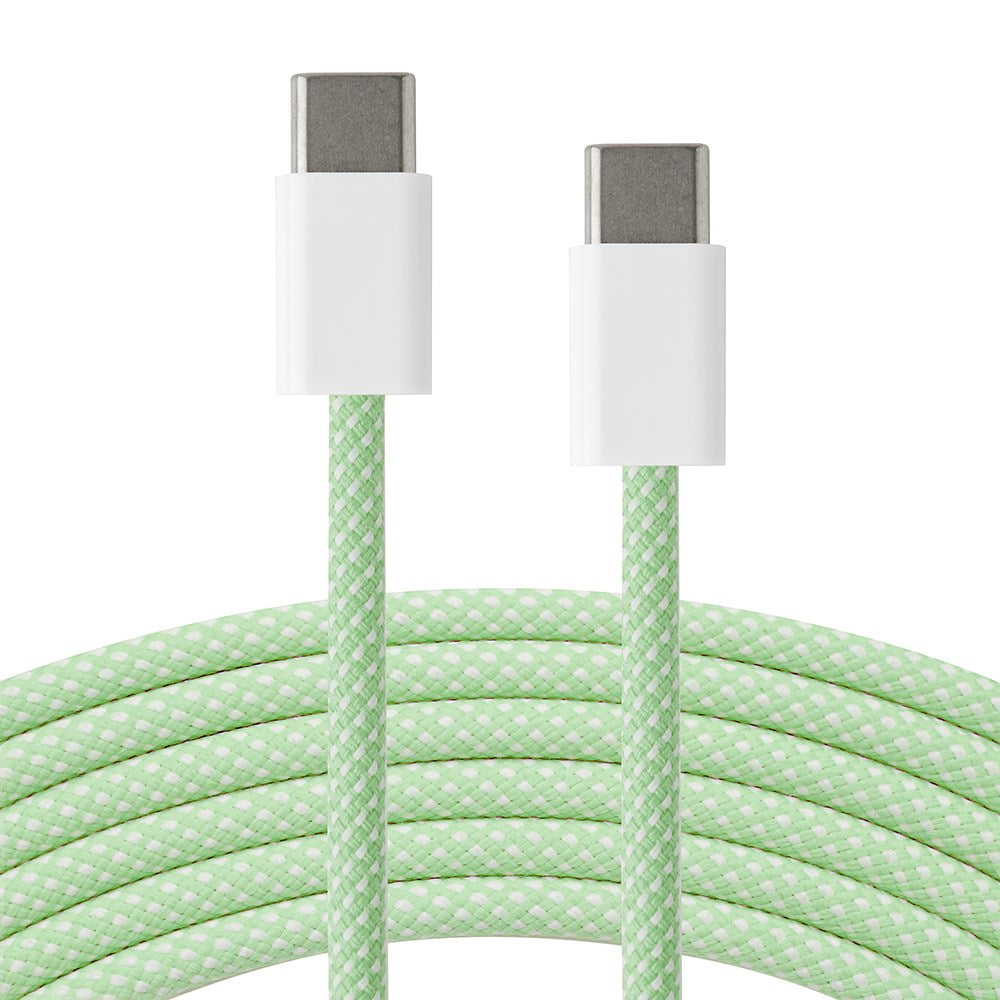 Xceed Braided USB-C til USB-C PD 60W - 2m - Grønn